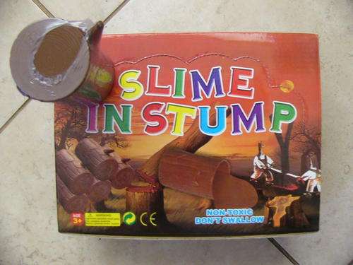 Slime in a stump. large size.