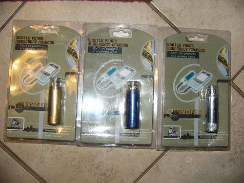 CHARGER for cell phone mobile battery operated.