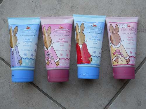 BUNNYKINS baby wash ,shampoo and lotion.