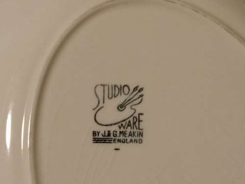 Hand painted plate