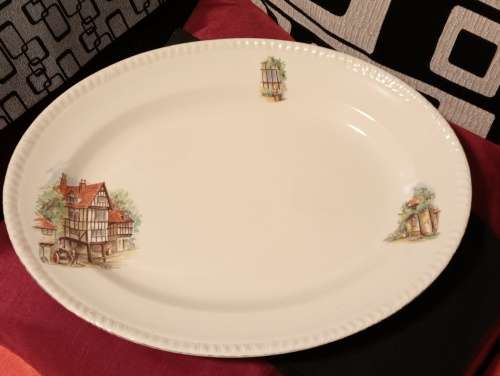 Hand painted plate