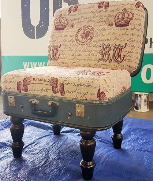 Funked Up Suitcase Chair