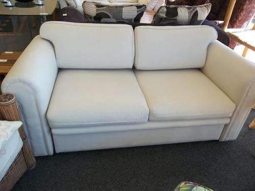 Cream sleeper couch