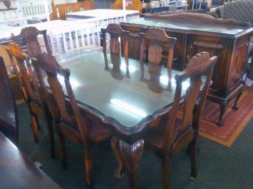 8 piece Ball and Claw Dinning Room Suite