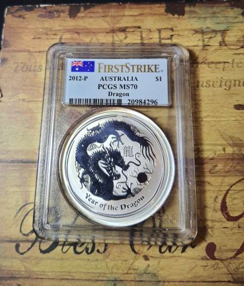 Silver 2012-P Dragon - MS70 - FirstStrike