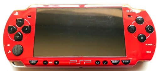 Sony PSP Slim console +Games & Movie + carry case + power supply good condition working