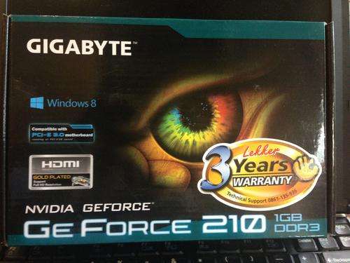 Nvidia Geforce 210 in box