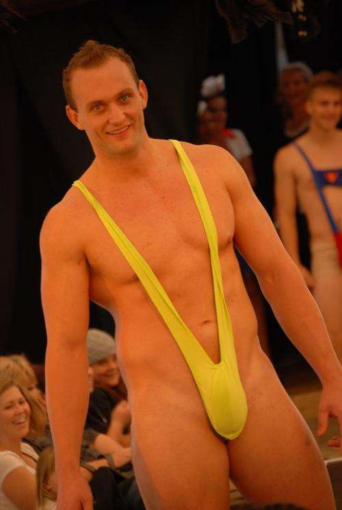 Borat - Mankini Costume - Outrageous fun for a Stag party! Free post