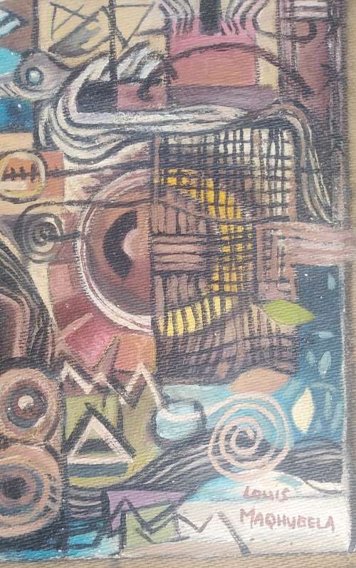 Louis khehla Maqhubela (b. 1939 Durban. South African)