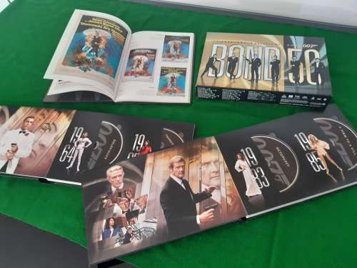 James Bond Blu ray collection