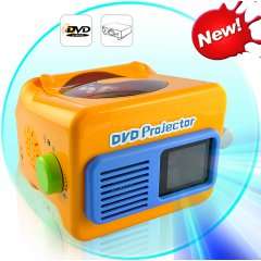 Portable LED Projector with Built-in DVD Player (Family Edition)