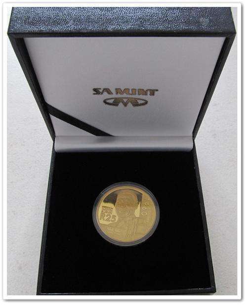**PROOF 1OZ GOLD** 2005 ALBERT LUTHULI !!