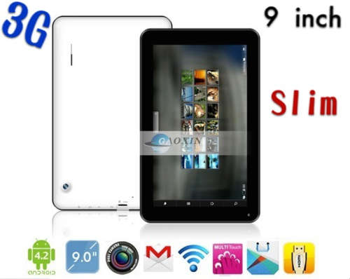 " Free Shipping"9" Phone Call 1GB DDR RAM Android 4.2 Built in GPS 3G Calling Function Tablet
