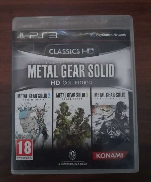 PS3 - Metal Gear Solid HD Collection (Includes Manual/Booklet)