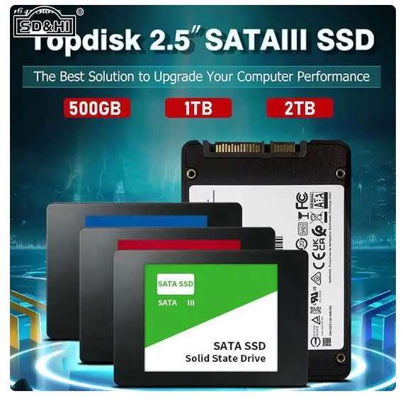 2TB SSD SATAIII 2.5`Ssd Hard Disk Driv