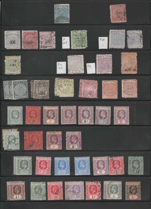 Fiji, QV-GVI on 2 Pages, Mixed Condition