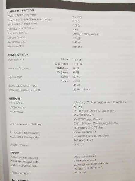 NAD L53 STEREO AMP