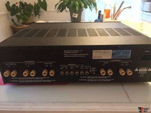 myriad t70.5 HIGH END POWER AMP(5 Channel POWER AMPLIFIER) PLEASE READ