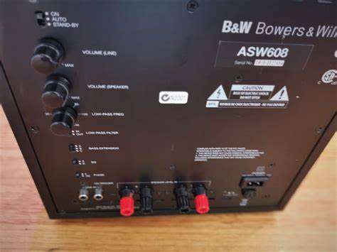 BOWERS AND WILKINS ASW608 SUBWOOFER