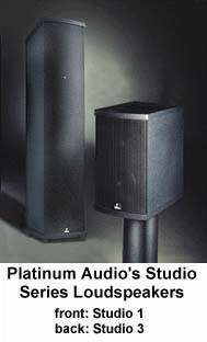PLATINUM AUDIO STUDIO 3 FLOORSTANDING SPEAKERS