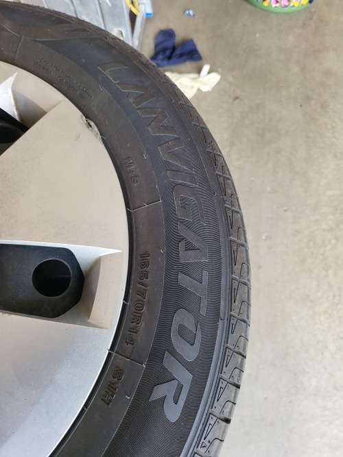 14`` Rim and Tyres (own courier to be used)