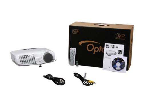 Optoma HD20 DLP Projector,with all the whistles, HDMI,Box, Manual and Disc *NO REMOTE
