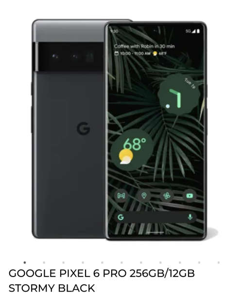 Google Pixel 6Pro 128gb (Refubished)