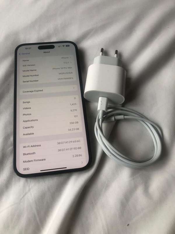 iPhone 14 Pro Max 256GB (FREE UAG CASE)