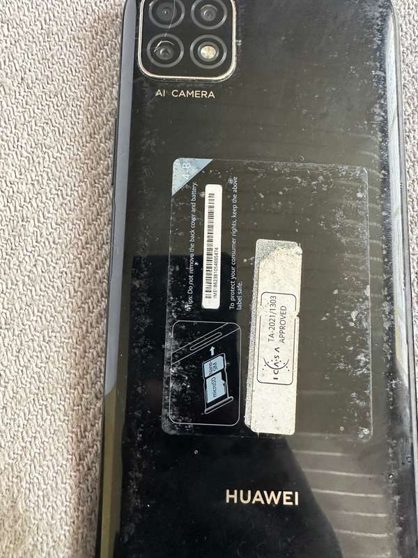 Huawei Nova Y60 single sim (screen damaged)