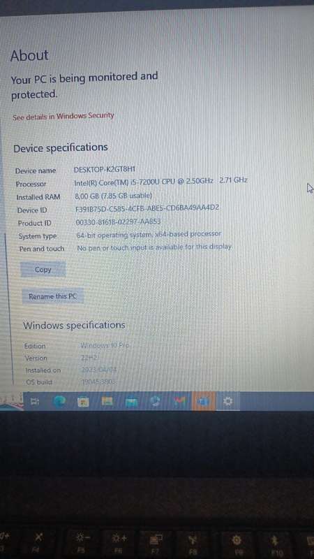 Lenovo ThinkPad T470 Intel i5, 7th Gen Laptop with 8GB Ram + 256GB SSD