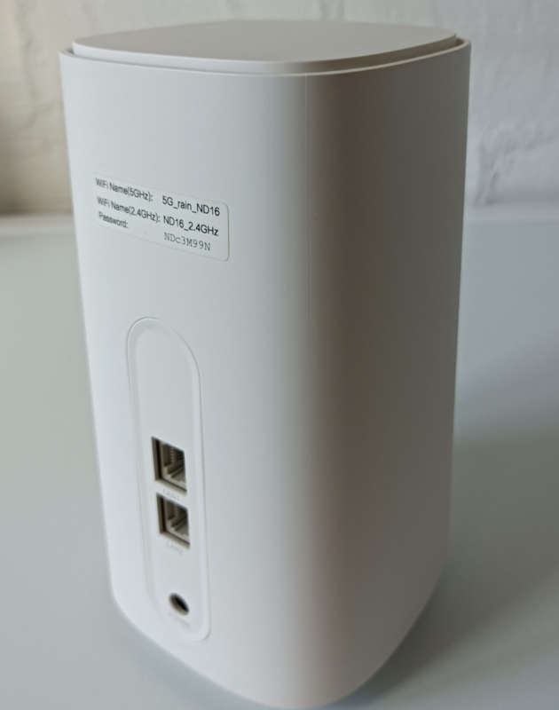 Rain 5G Router CPU | Model : the zero | In box with all accessories