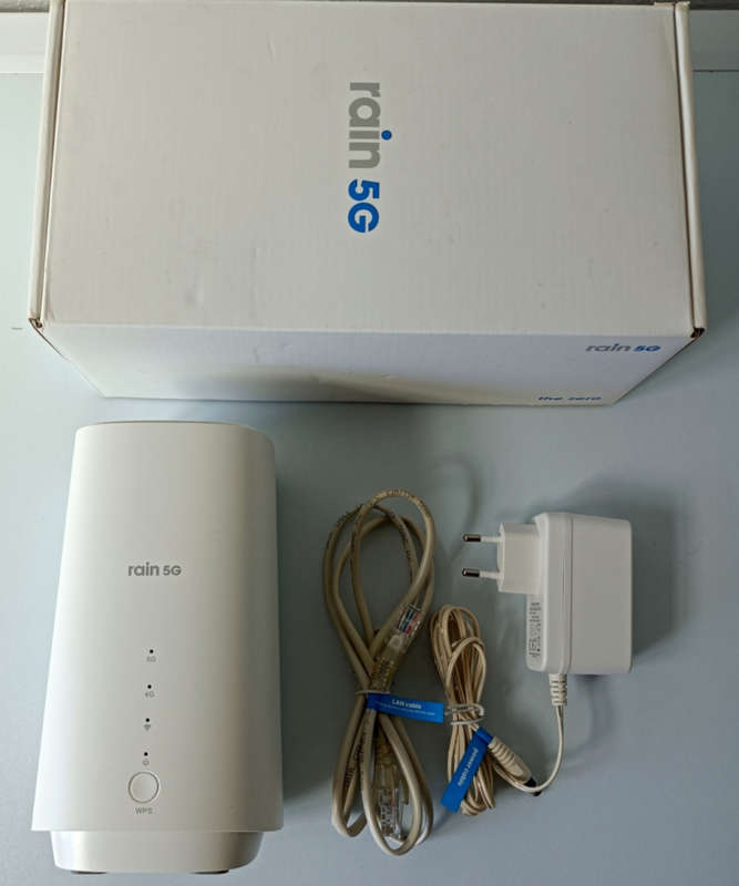 Rain 5G Router CPU | Model : the zero | In box with all accessories