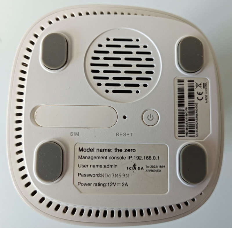 Rain 5G Router CPU | Model : the zero | In box with all accessories