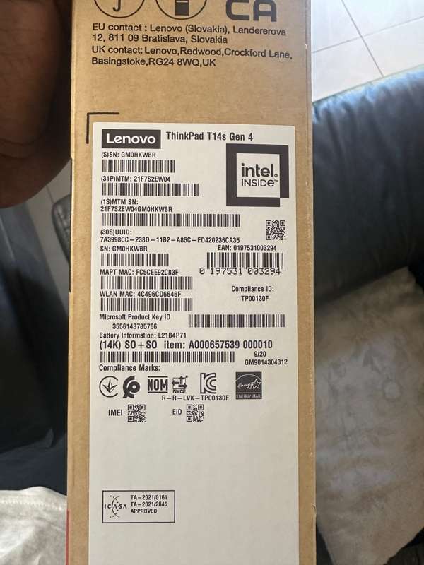 (Brand New)Lenovo Thinkpad T14 14 Laptop  i5, 16GB RAM, 512GB SSD, Win 11  (brand new sealed)