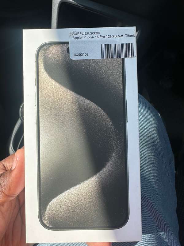 iPhone 15 PRO 128GB Natural Titanium (brand new)