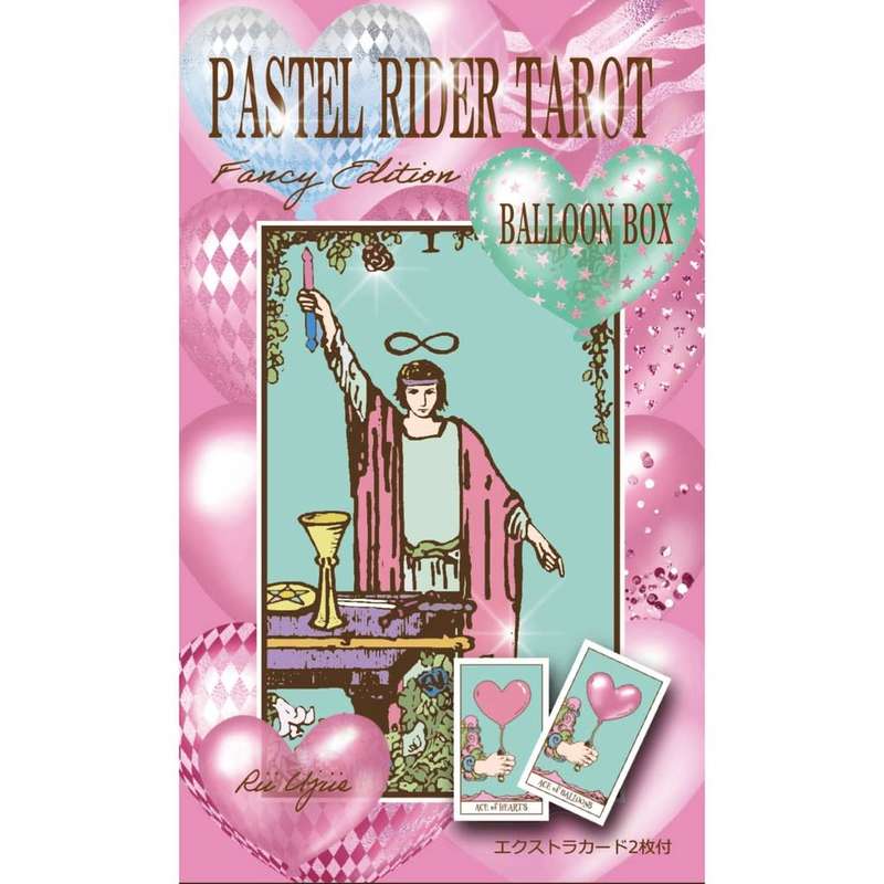 PASTEL RIDER TAROT FANCY EDITION CARDS DECK FOR BEGINNERS WITH GUIDEBOOK