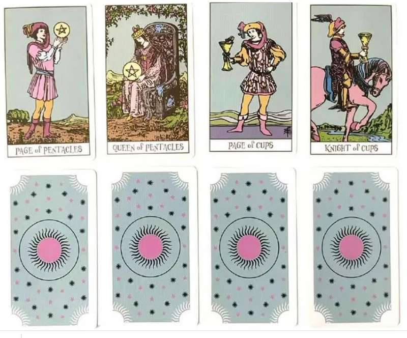 PASTEL RIDER TAROT FANCY EDITION CARDS DECK FOR BEGINNERS WITH GUIDEBOOK