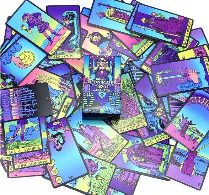 THE NEON RIDER TAROT CARDS DECK