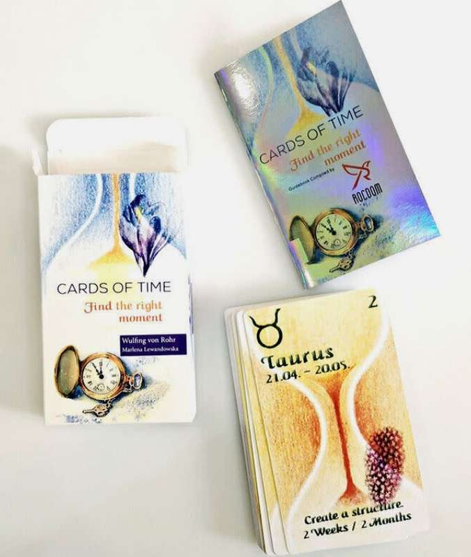 CARDS OF TIME ORACLE CARDS DECK & GUIDEBOOK