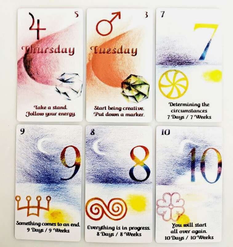 CARDS OF TIME ORACLE CARDS DECK & GUIDEBOOK