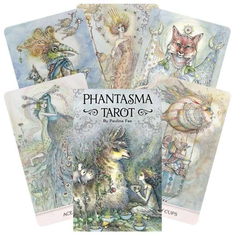 PHANTASMA TAROT 78 CARDS LARGE DECK & GUIDEBOOK