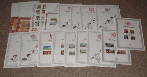 TRANSKEI LOT OF 17 FIRST DAY SHEETS