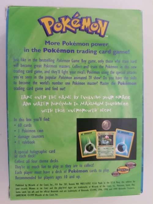 Pokemon TCG Overgrowth Theme Deck (Base Set)