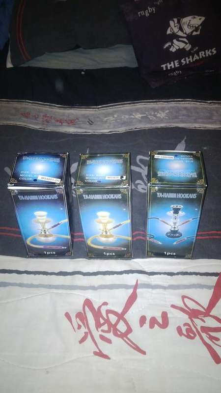 3 x small Hubbly with accessories