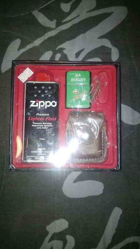 Springbok Rugby Zippo Kit