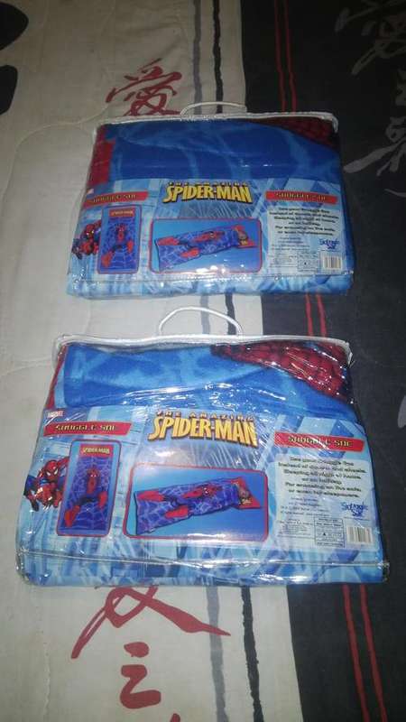 2 x Spiderman Snuggle Sacs