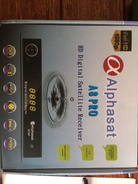 AlphaSat A8 PRO HD Digital Satellite Receiver