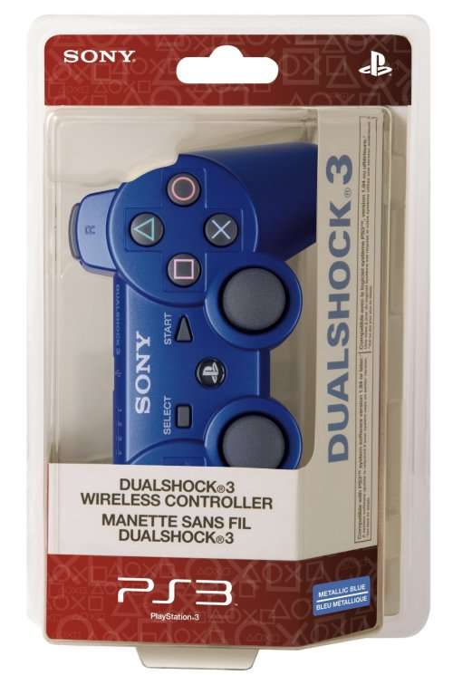 Sony Playstation Dualshock3 Wireless Controller Metallic Blue