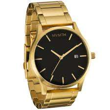 MVMT Black Gold Watch