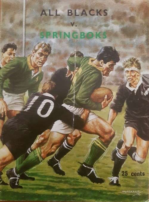 ALL BLACKS V SPRINGBOKS 1970 TOUR PUBLICATION